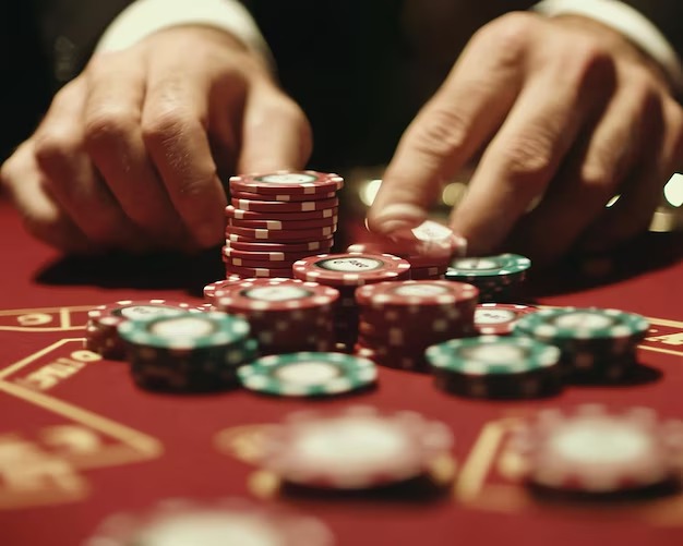 Lightning Roulette wheel with multiplier numbers highlighted on fptoto mobile screen